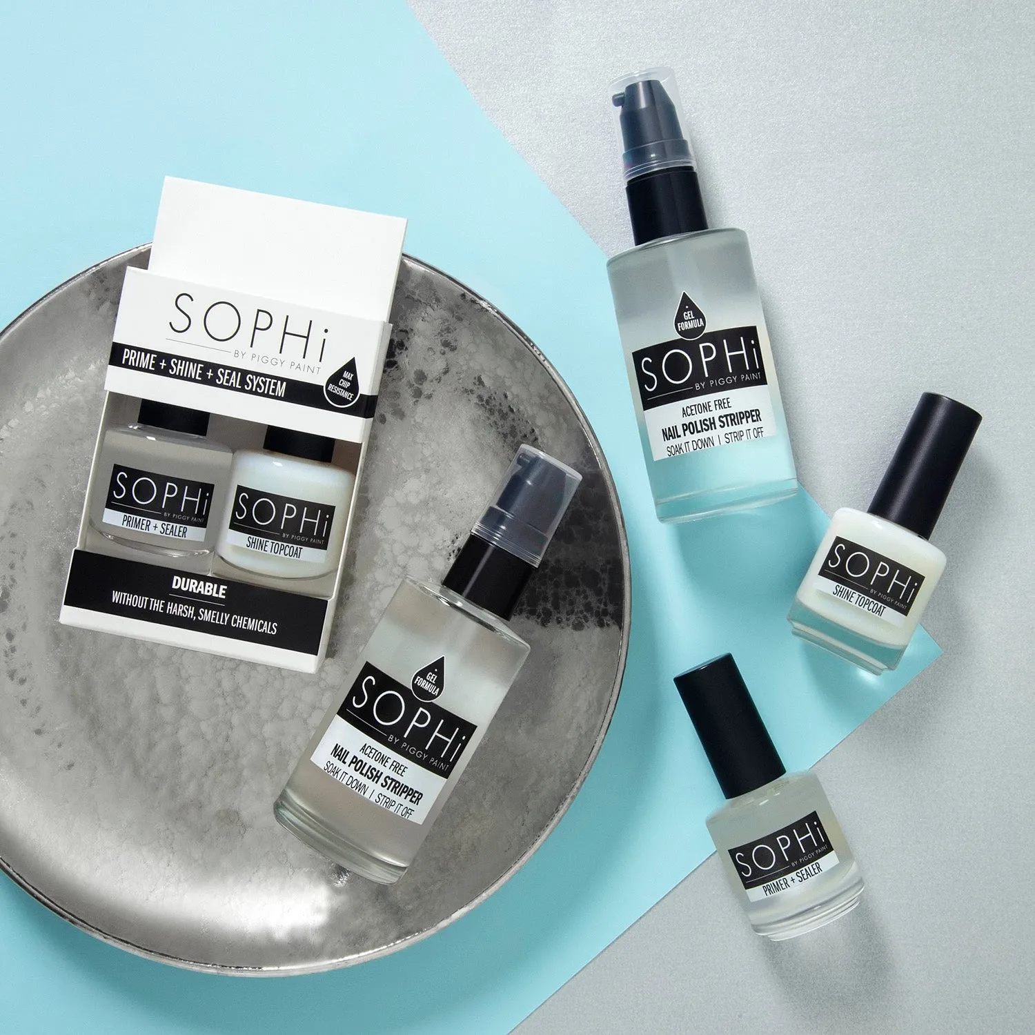 Piggy Paint SOPHi Shine Topcoat overlak klar