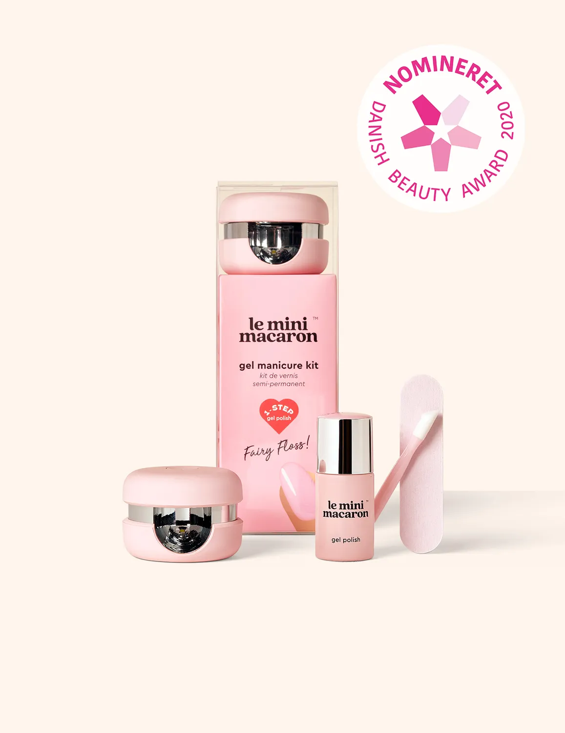 Le Mini Macaron Gel Manicure Kit gelmanicuresæt