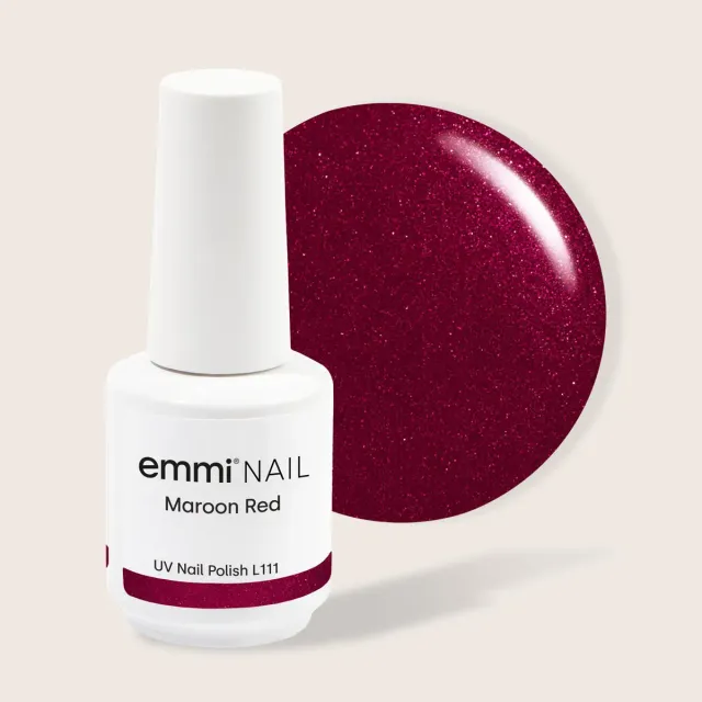 Emmi-Nail Shellac L111 Maroon Red UV-lak 15ml rødbrun