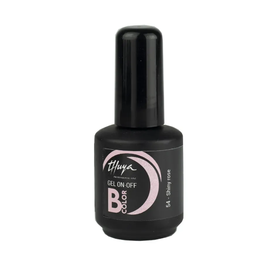 Evolution Gel On-Off B-Color Shiny Rose 54 gellak rosa