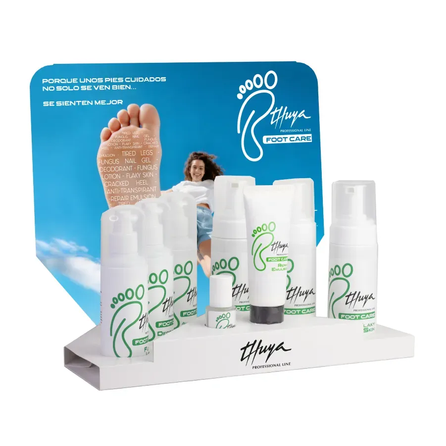 Evolution Gel Foot Care fodplejesæt display 8 dele