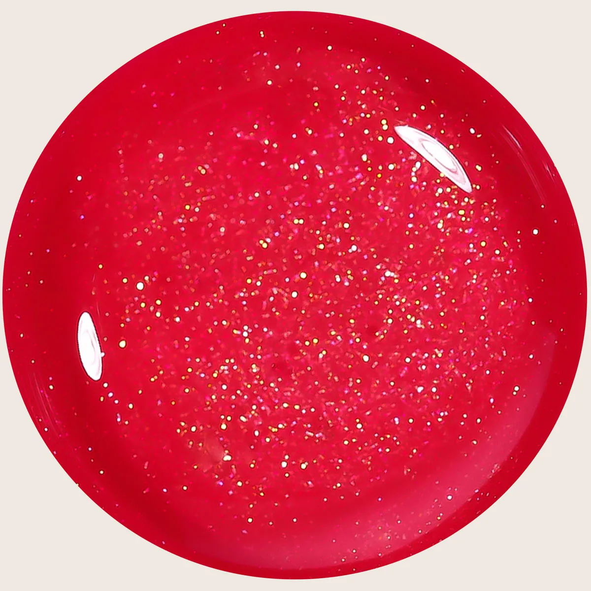 Emmi-Nail Farbgel Volcano Red F106 farvegel 5 ml vegansk