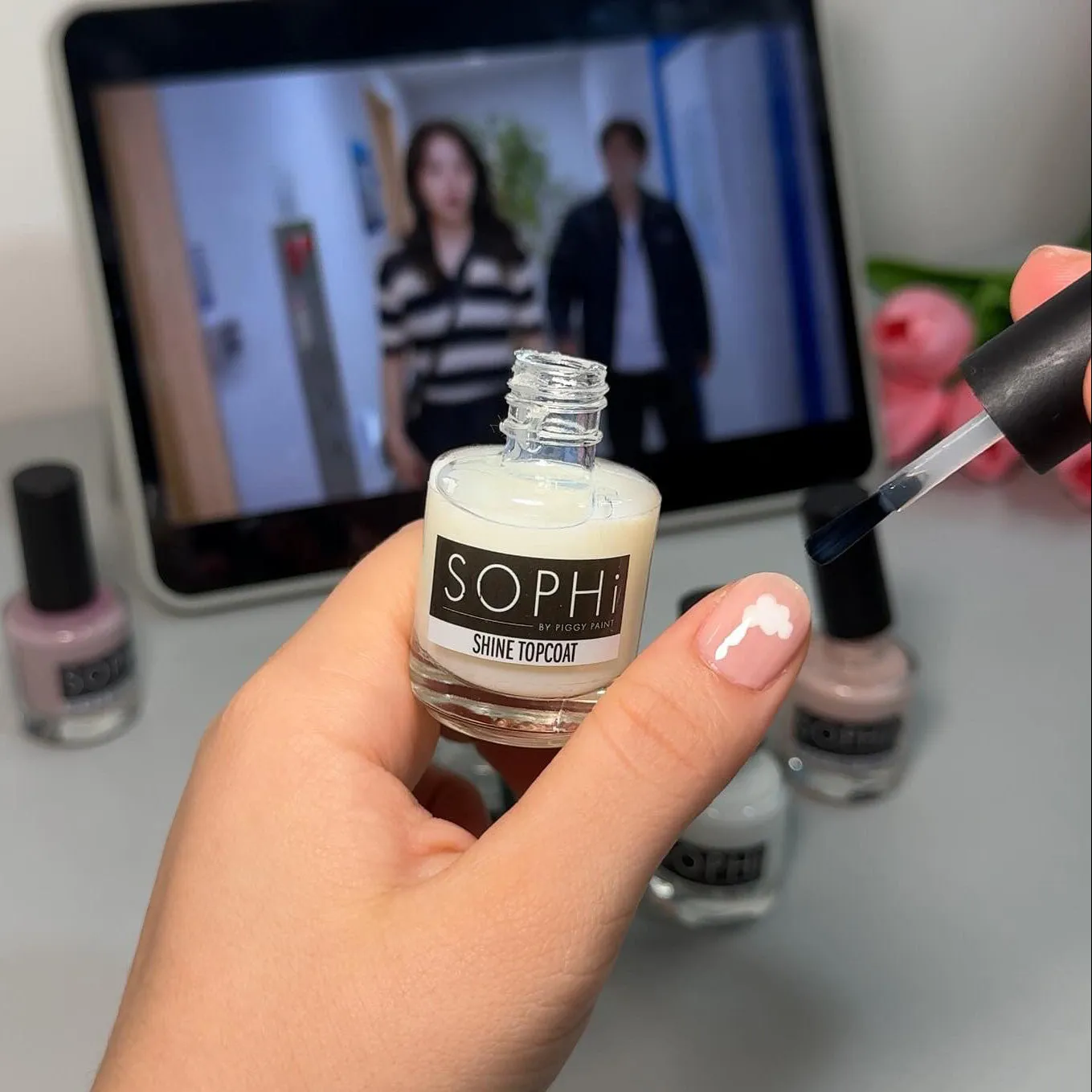 Piggy Paint SOPHi Shine Topcoat overlak klar