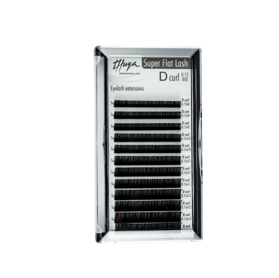 Evolution Gel Super Flat Lash Mix D-Curl 0.15 vippeextensions