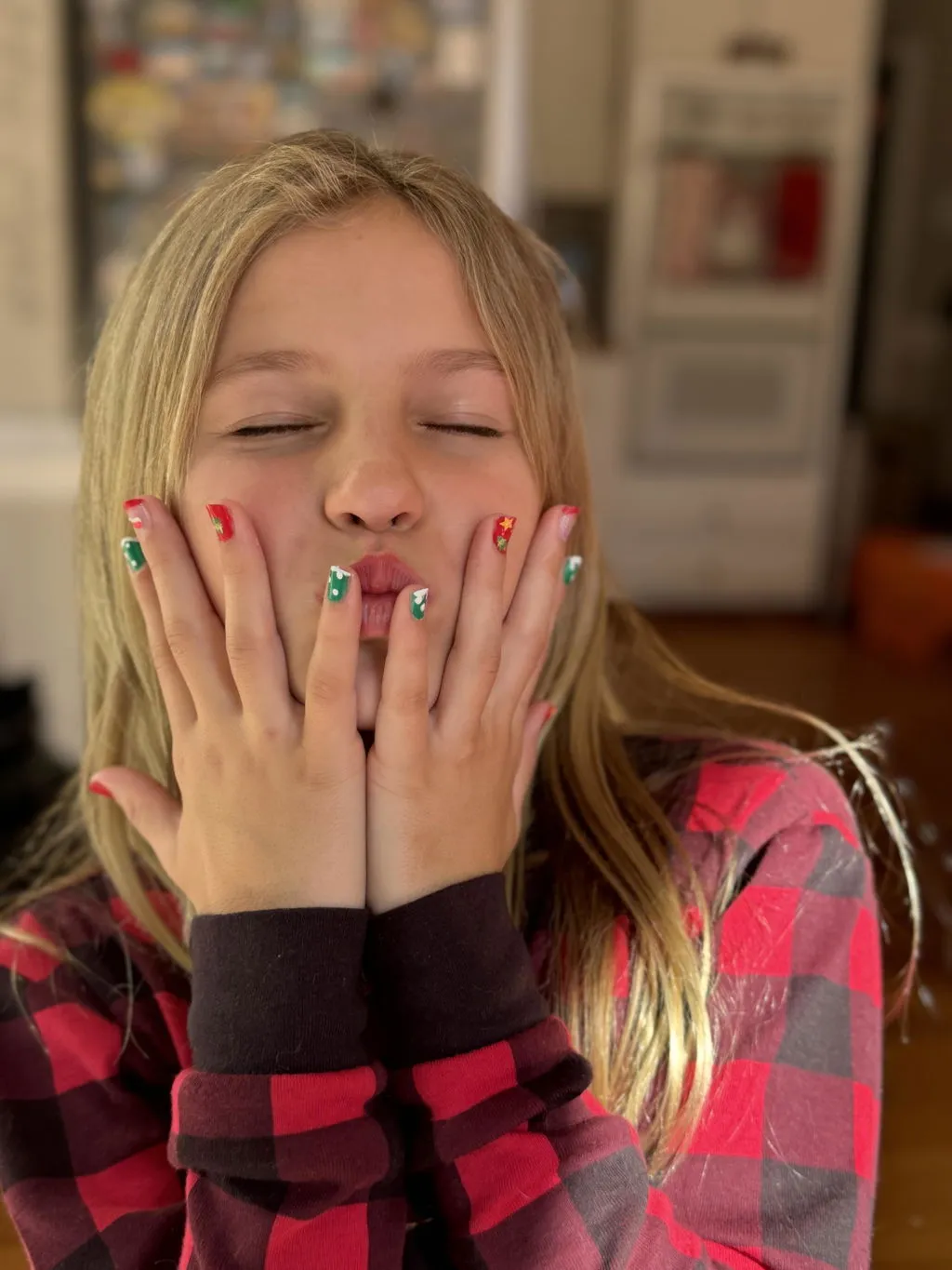 Piggy Paint Santa's Sweetie neglelaksæt 3 stk børnevenlig
