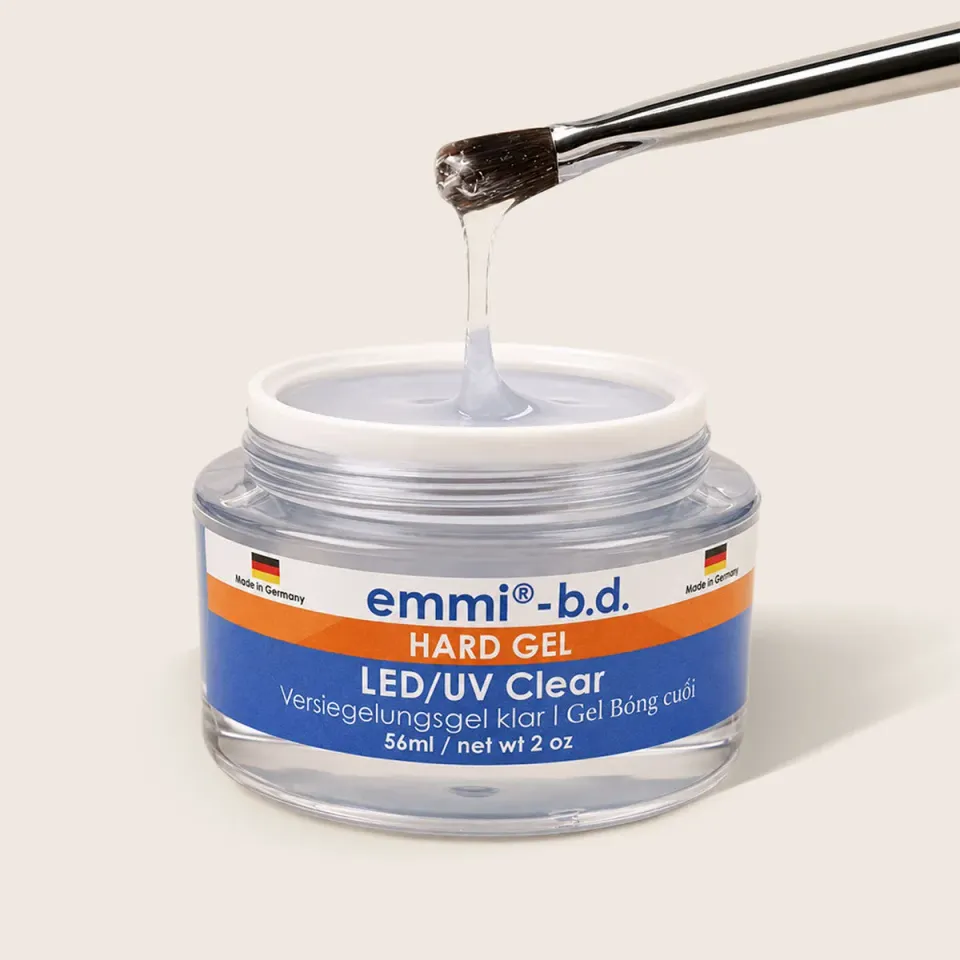 Emmi-Nail b.d. Hard Gel forseglingsgel clear 56 ml