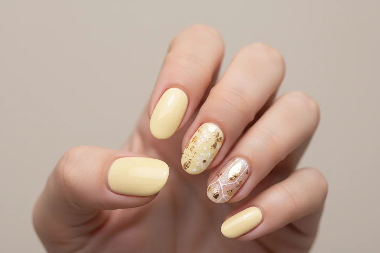 Emmi-Nail Yellow Cream F616 farvegel 5ml gul dækkende