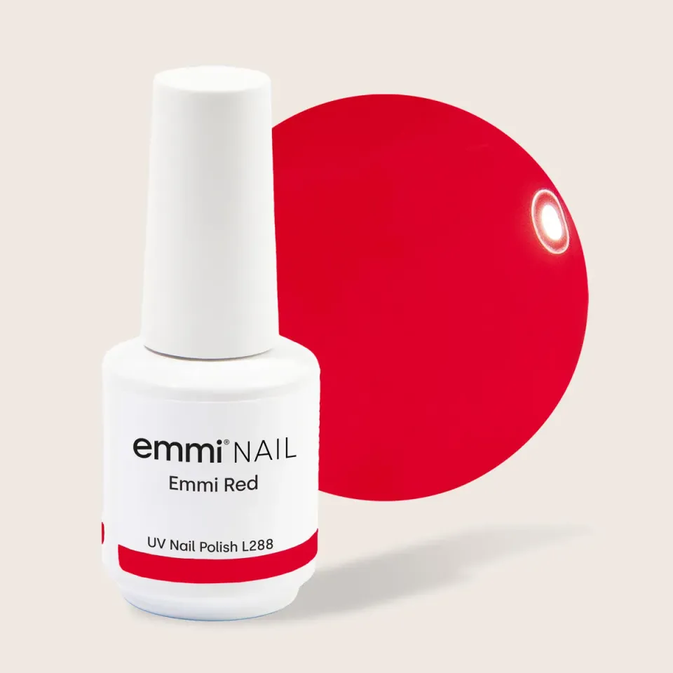Emmi-Nail Shellac Emmi Red L288 UV-lak rød 15 ml