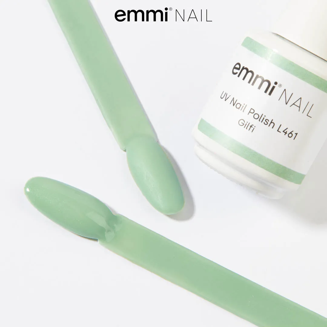 Emmi-Nail Shellac Gilfi L461 UV-lak 15 ml lysegrøn