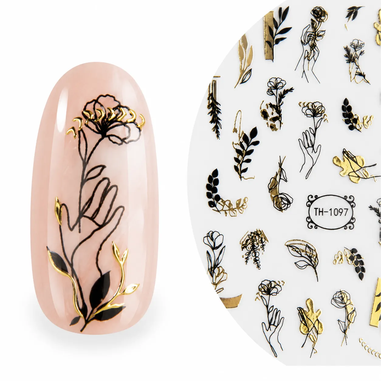Emmi-Nail 3D Art Nail Sticker nailsticker
