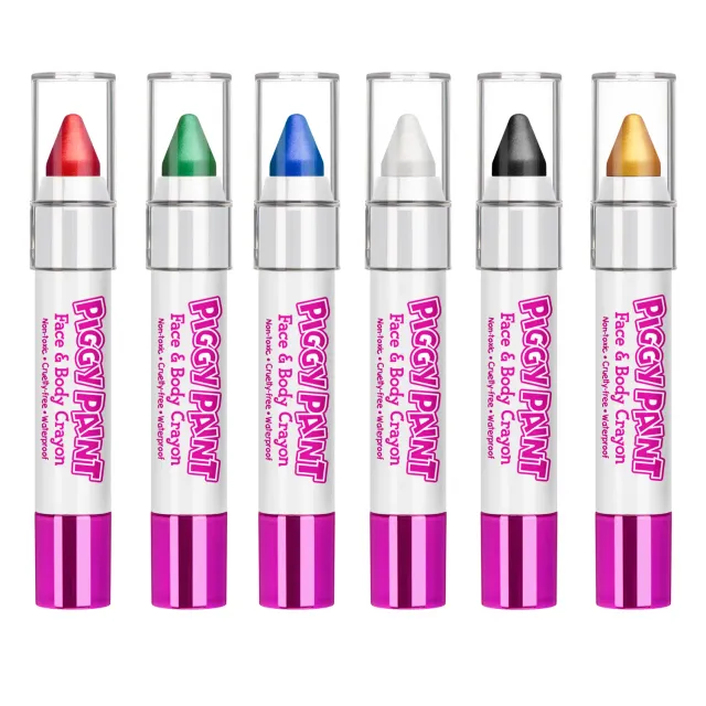 Piggy Paint School Spirit ansigtsmaling 6-pak farver