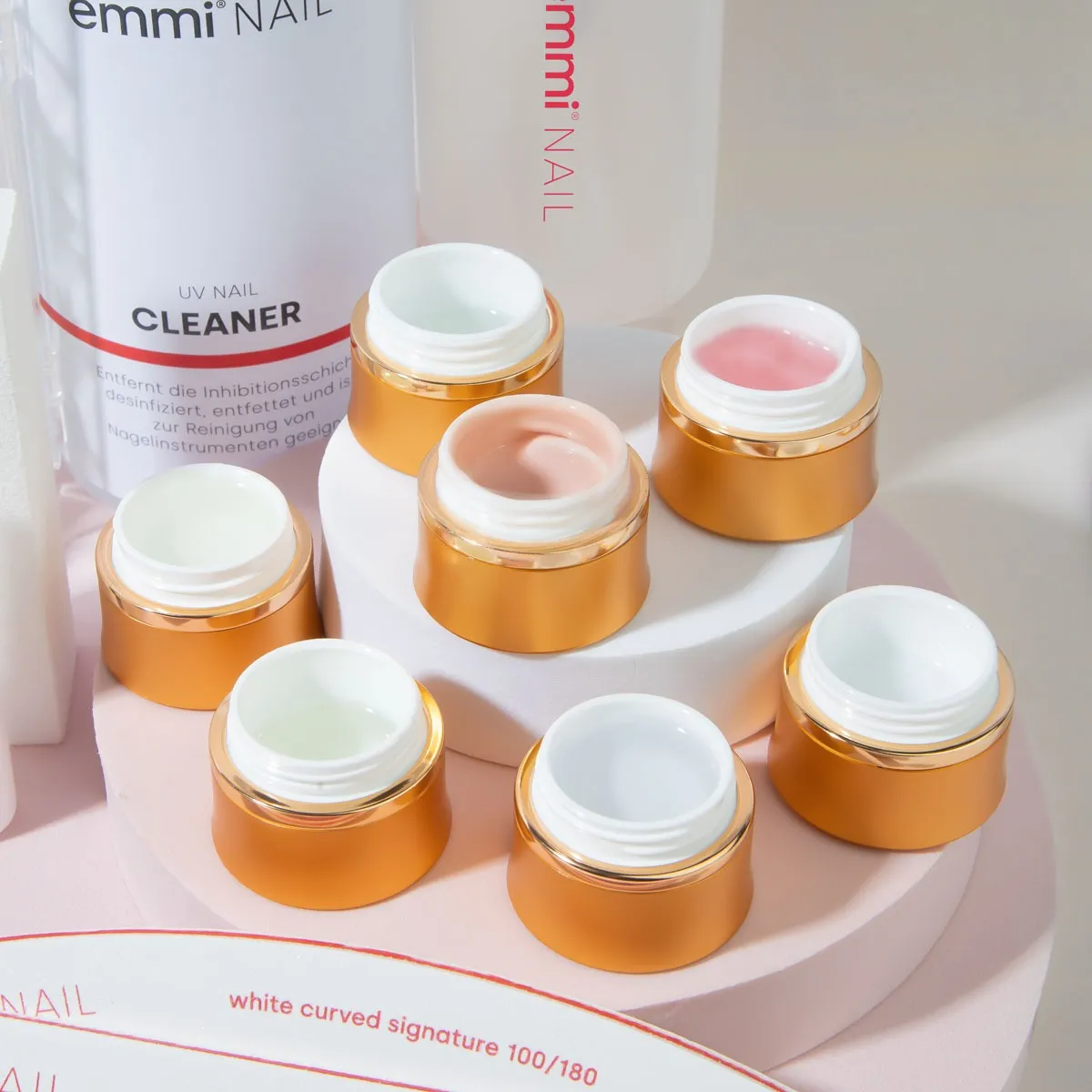 Emmi-Nail UV/LED Nail Profi-Paket 34-delt gelnegle startsæt
