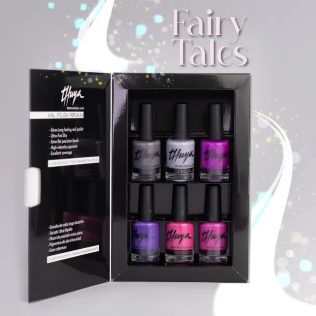 Evolution Gel Fairy Tales PREMIUM KIT neglelakssæt 6 farver