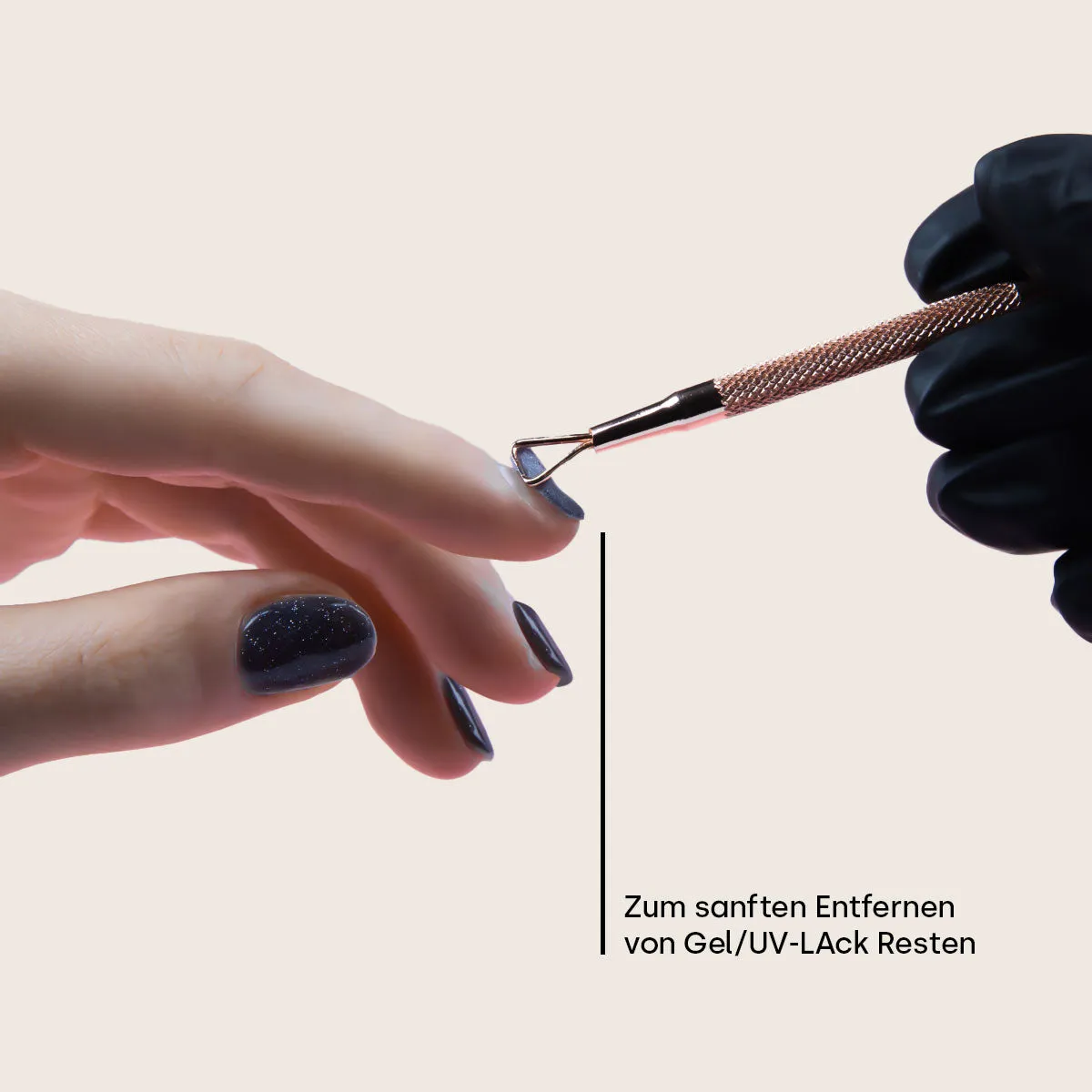 Emmi-Nail Gelnagel-Entferner Tool negleværktøj rosé-gold rustfrit stål