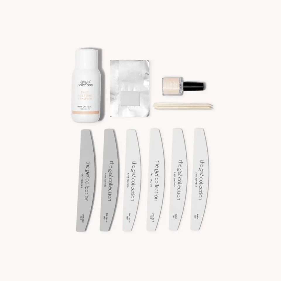 The Gel Collection Gel Polish Removal Kit aftagningssæt uden parfume