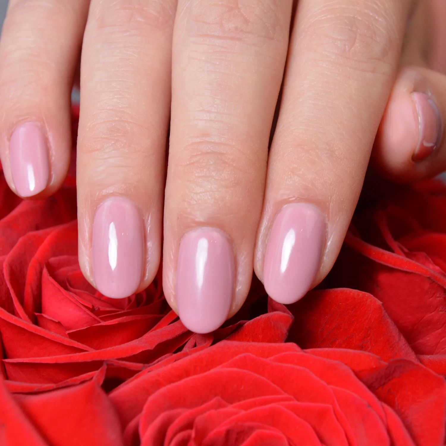 Le Mini Macaron Rose Antique gellak 8,5 ml dusty rosa
