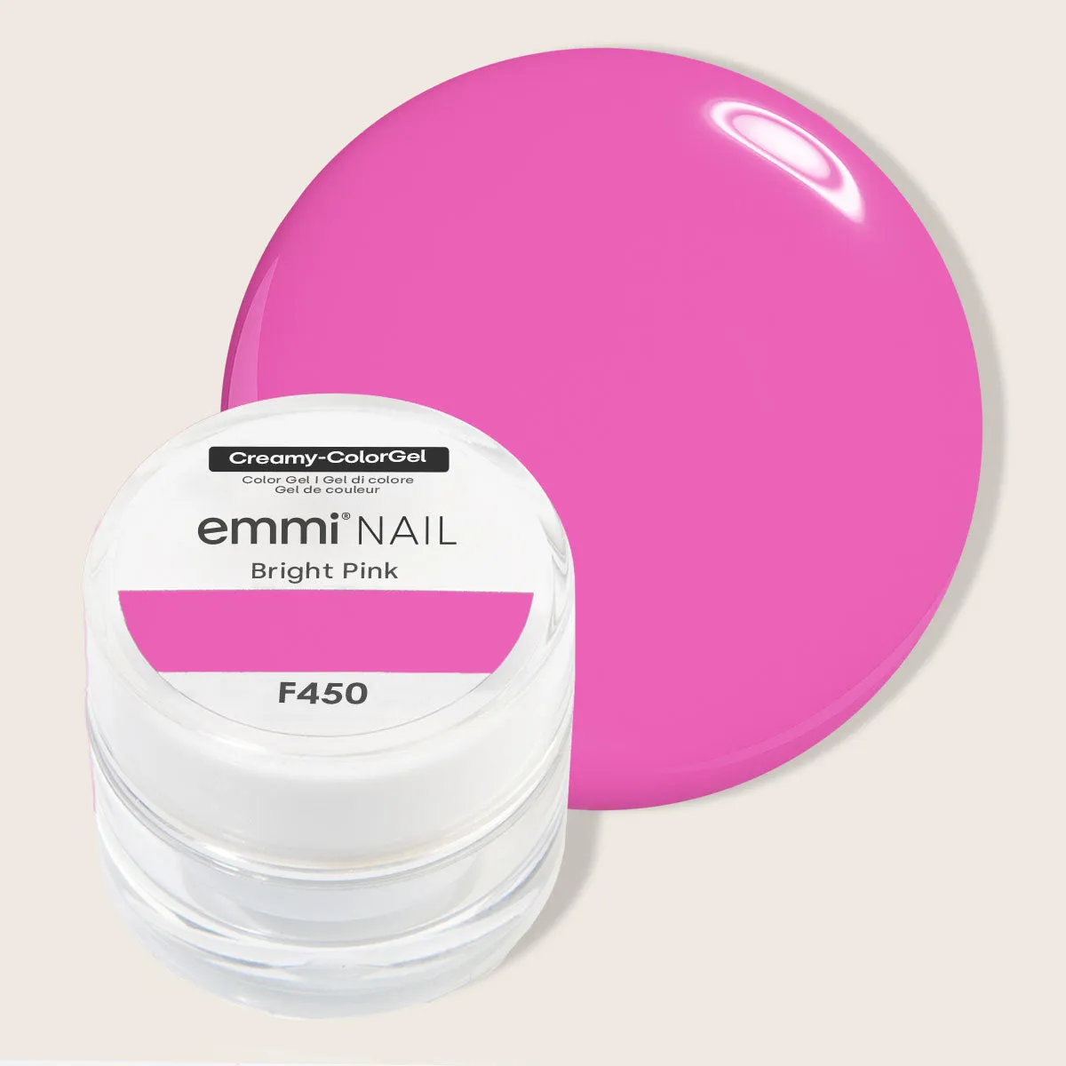 Emmi-Nail Creamy-ColorGel farvegel 5ml metallic