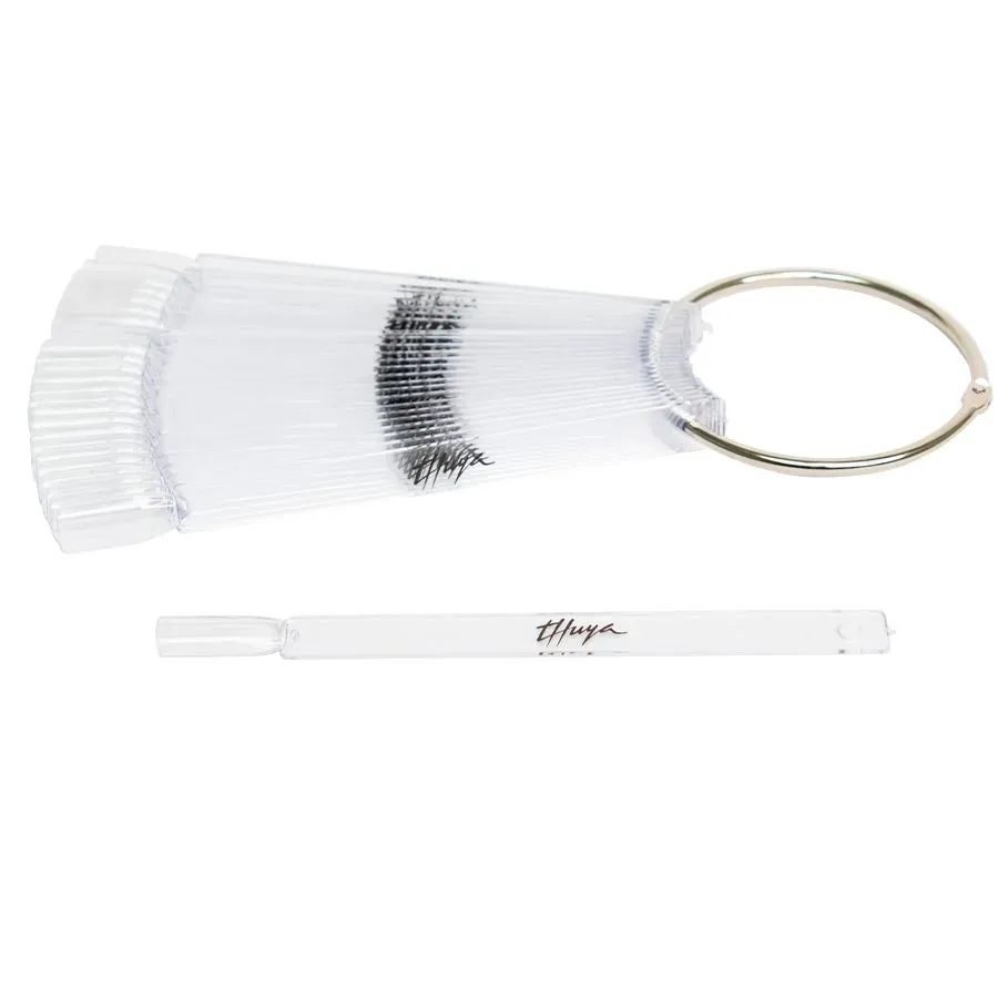 Evolution Gel Color Chart Ring farvering 50 transparente tips