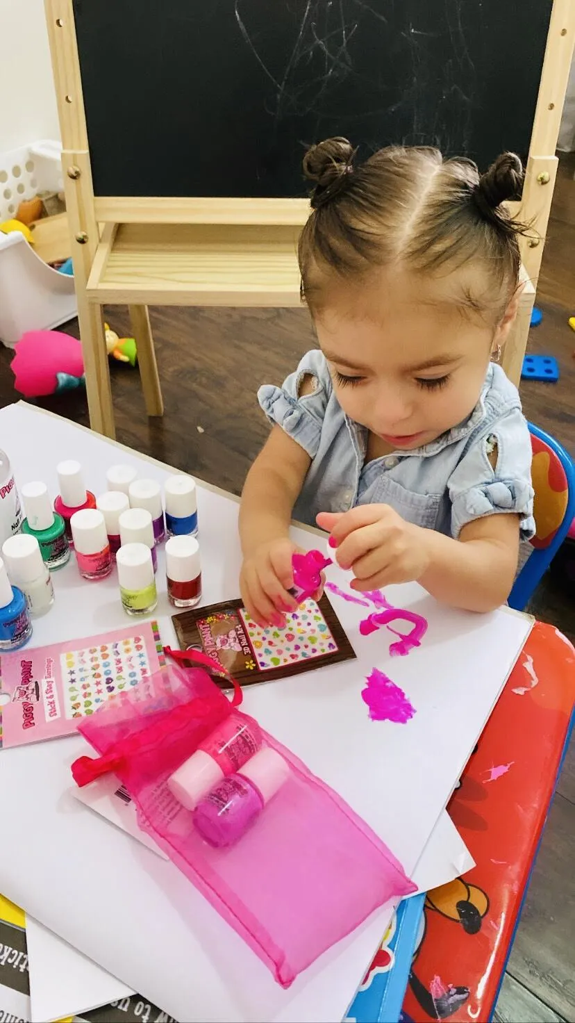Piggy Paint Rainbow Party neglelak sæt 3 stk vandbaseret