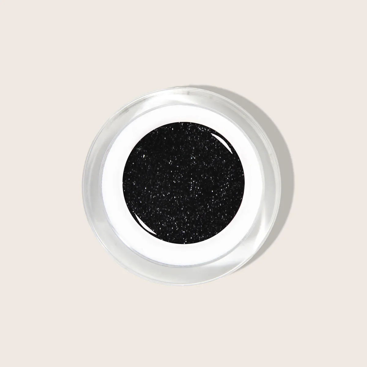 Emmi-Nail Winter Night F363 farvegel 5ml sort glitter