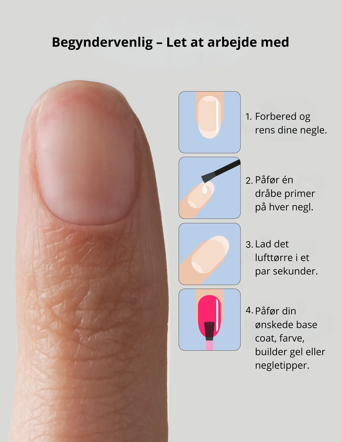 Le Mini Macaron Chip-Free Primer negleprimer biotin