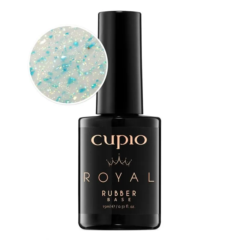 Cupio Nordic Royal rubber base glitter