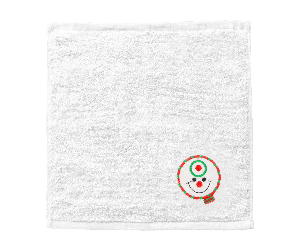 Emmi-Nail bomuldshåndklæde 30x30 cm broderet