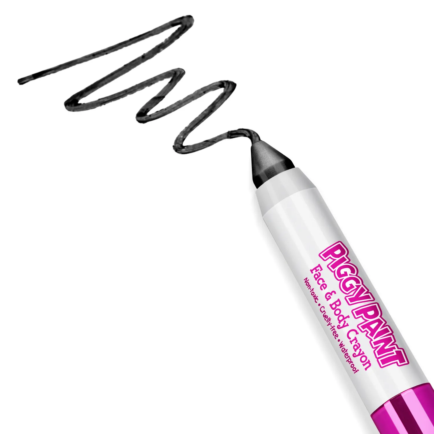 Piggy Paint Essentials ansigtskridt sort hvid 2-pak