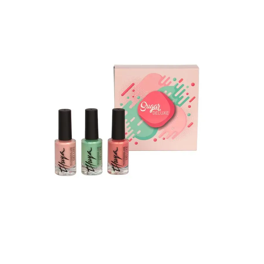 Evolution Gel Sugar Deluxe gellaksæt 3 stk pastel