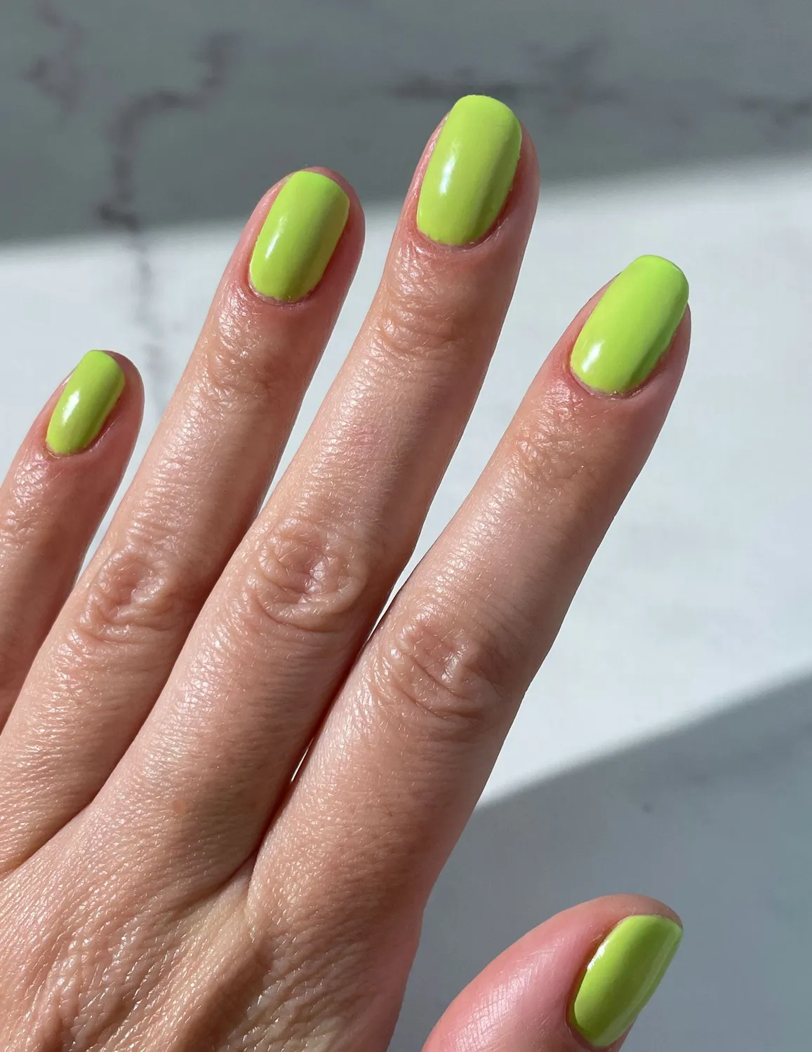 Le Mini Macaron Lime gellak 8,5 ml limegrøn