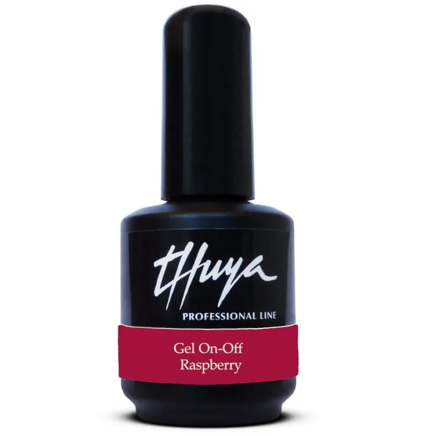 Evolution Gel Raspberry Gel On-Off gellak hindbærrød