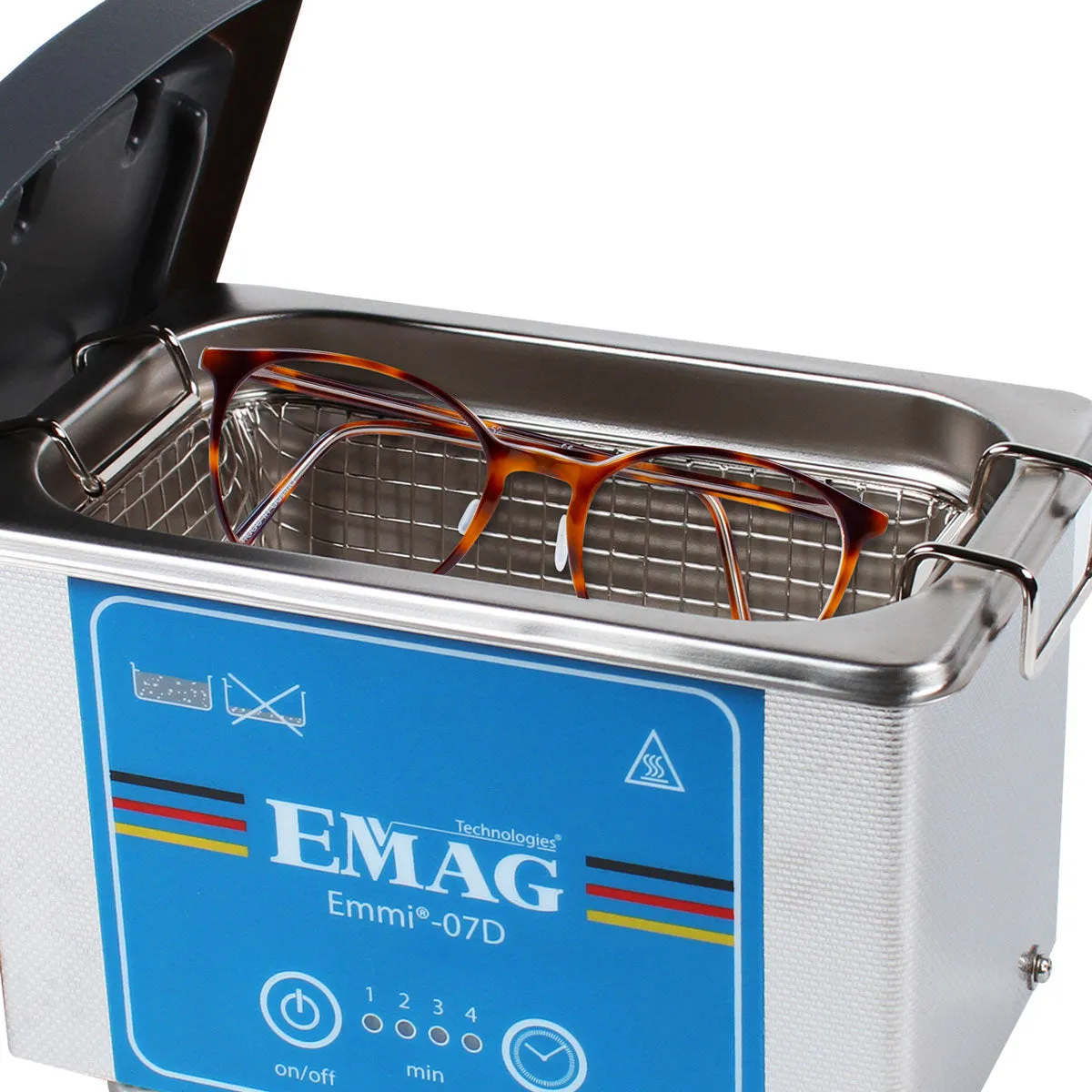 Emmi-Nail Emmi-07D ultralydsrenser 0,7 l rustfrit stål