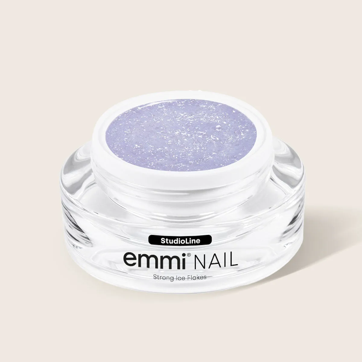 Emmi-Nail Studioline Strong Ice Flakes opbygningsgel 15ml glitter