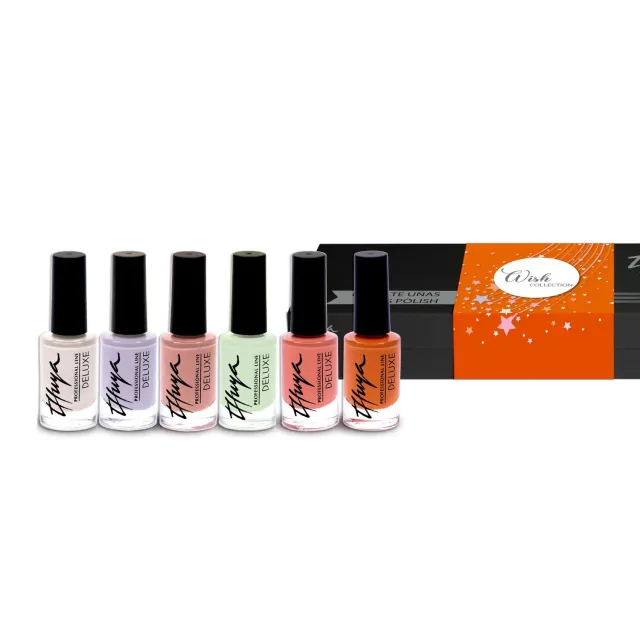 Evolution Gel Deluxe Wish neglelaksæt 6 stk
