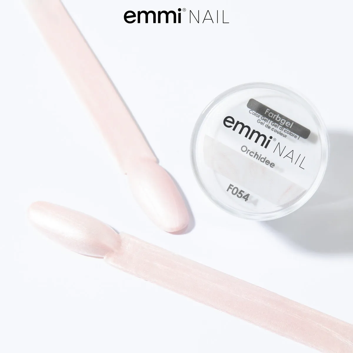 Emmi-Nail Farbgel F054 farvegel Orchidee 5 ml metallic