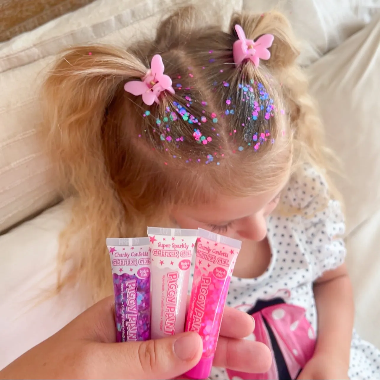 Piggy Paint Chunky Confetti glitter gel