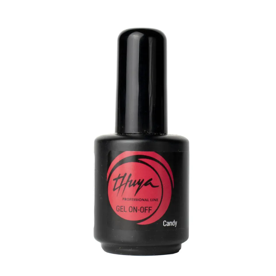Evolution Gel Candy gel polish On-Off slikrød