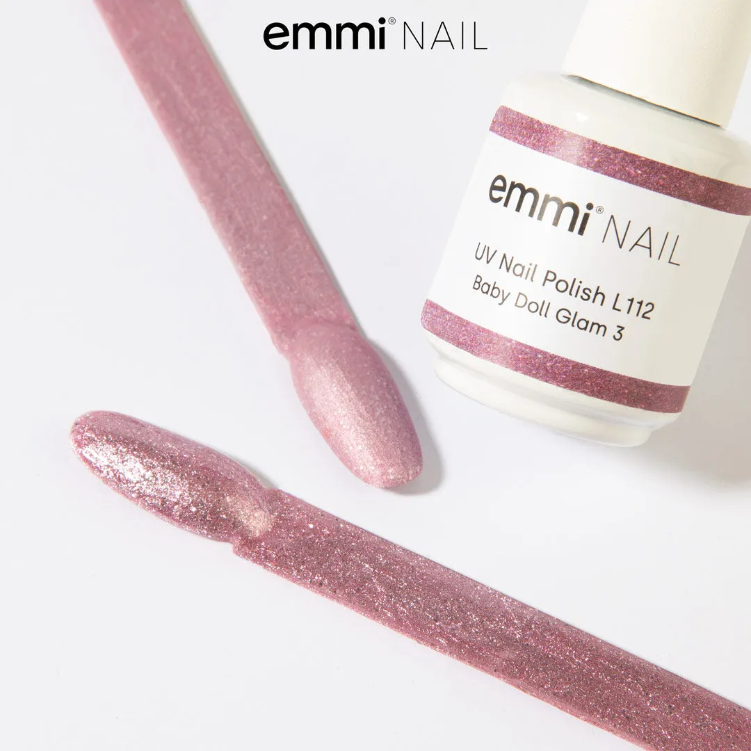 Emmi-Nail Shellac Baby Doll Glam 3 L112 UV-lak 15ml rosé