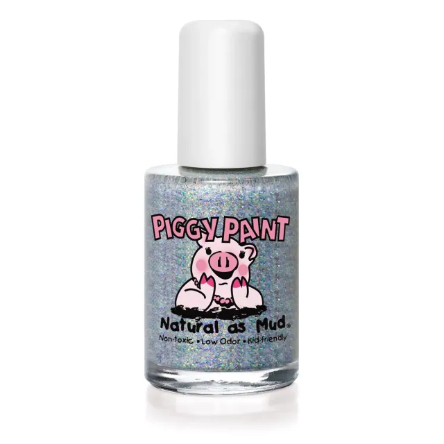 Piggy Paint Glitterbug neglelak 15 ml sølvglitter