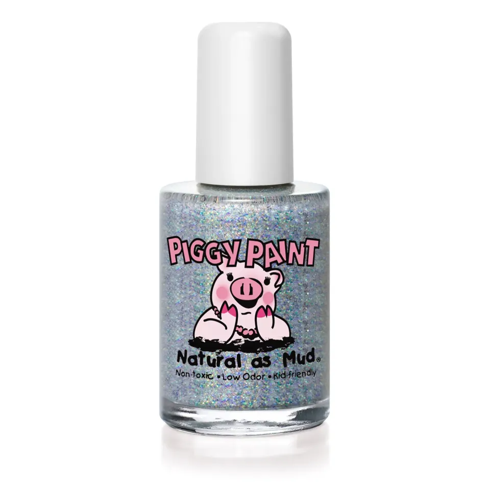 Piggy Paint Glitterbug neglelak 15 ml sølvglitter
