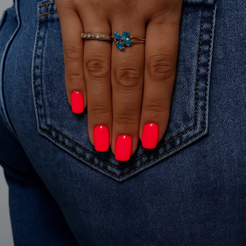 Emmi-Nail Shellac Neon Strawberry L409 UV-lak 15ml neon