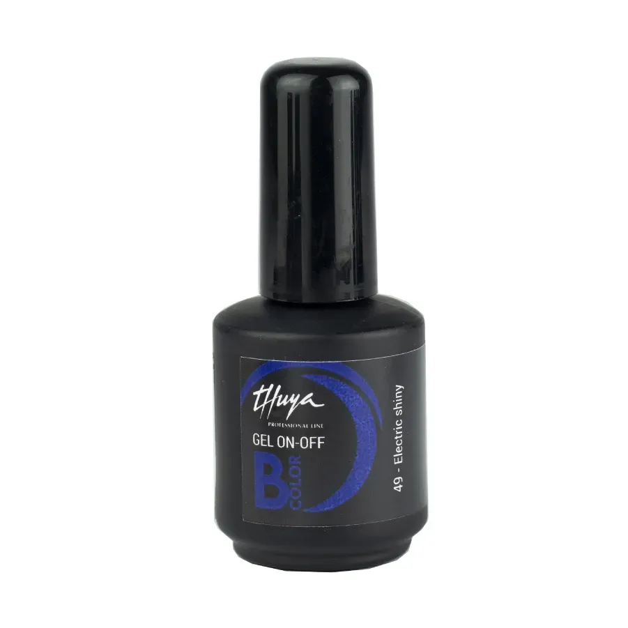 Evolution Gel B-Color Electric Shiny 49 gellak mørkeblå