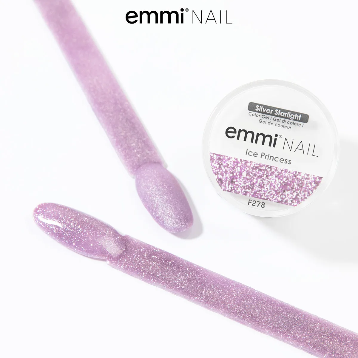 Emmi-Nail Starlight Ice Princess F278 glittergel 5 ml