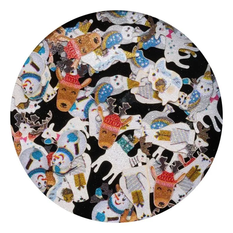 Cupio Nordic 3D neglepynt Mix vinter