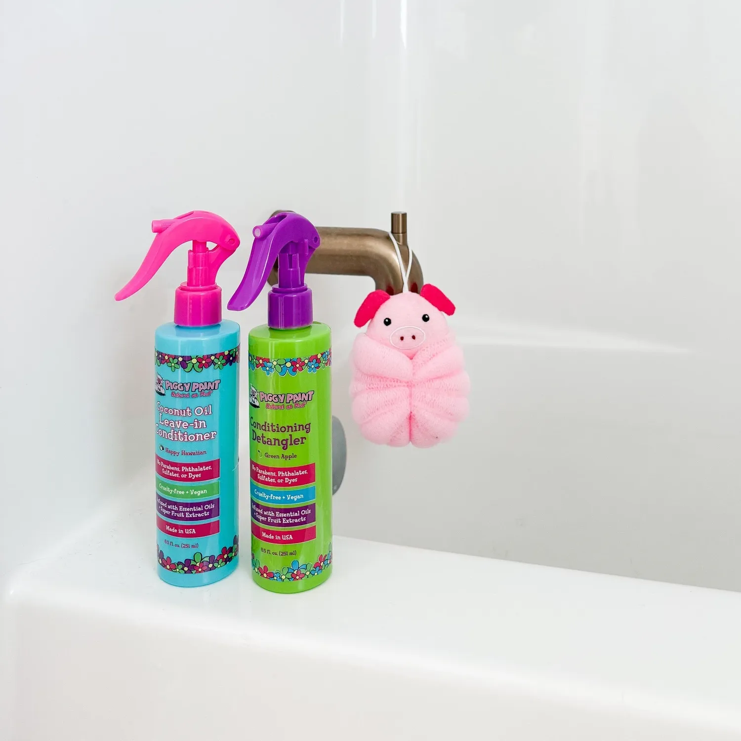 Piggy Paint Piggy Pouf badesvamp til børn