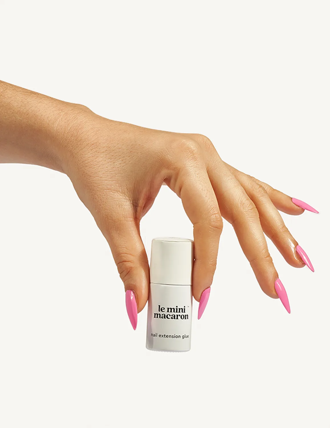 Le Mini Macaron Nail Extension Glue neglelim til negletipper – HEMA-fri