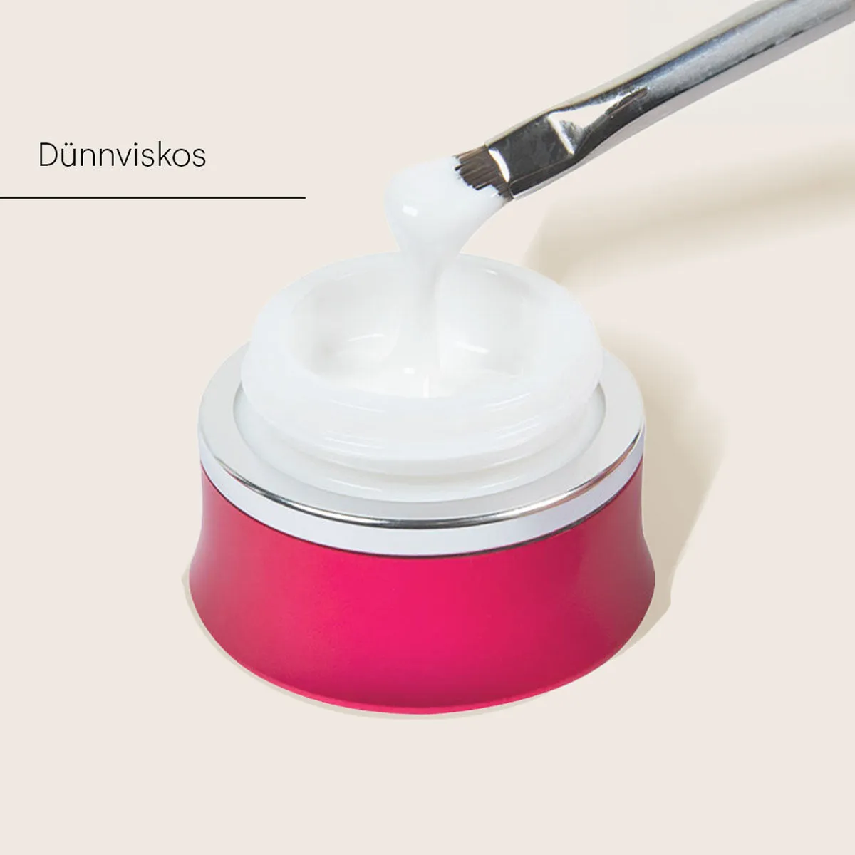 Emmi-Nail Pedi French White French-gel 15 ml blækhvid til pedicure