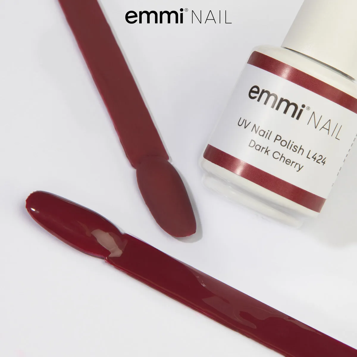 Emmi-Nail Shellac Dark Cherry L424 UV-lak 15ml mørkerød
