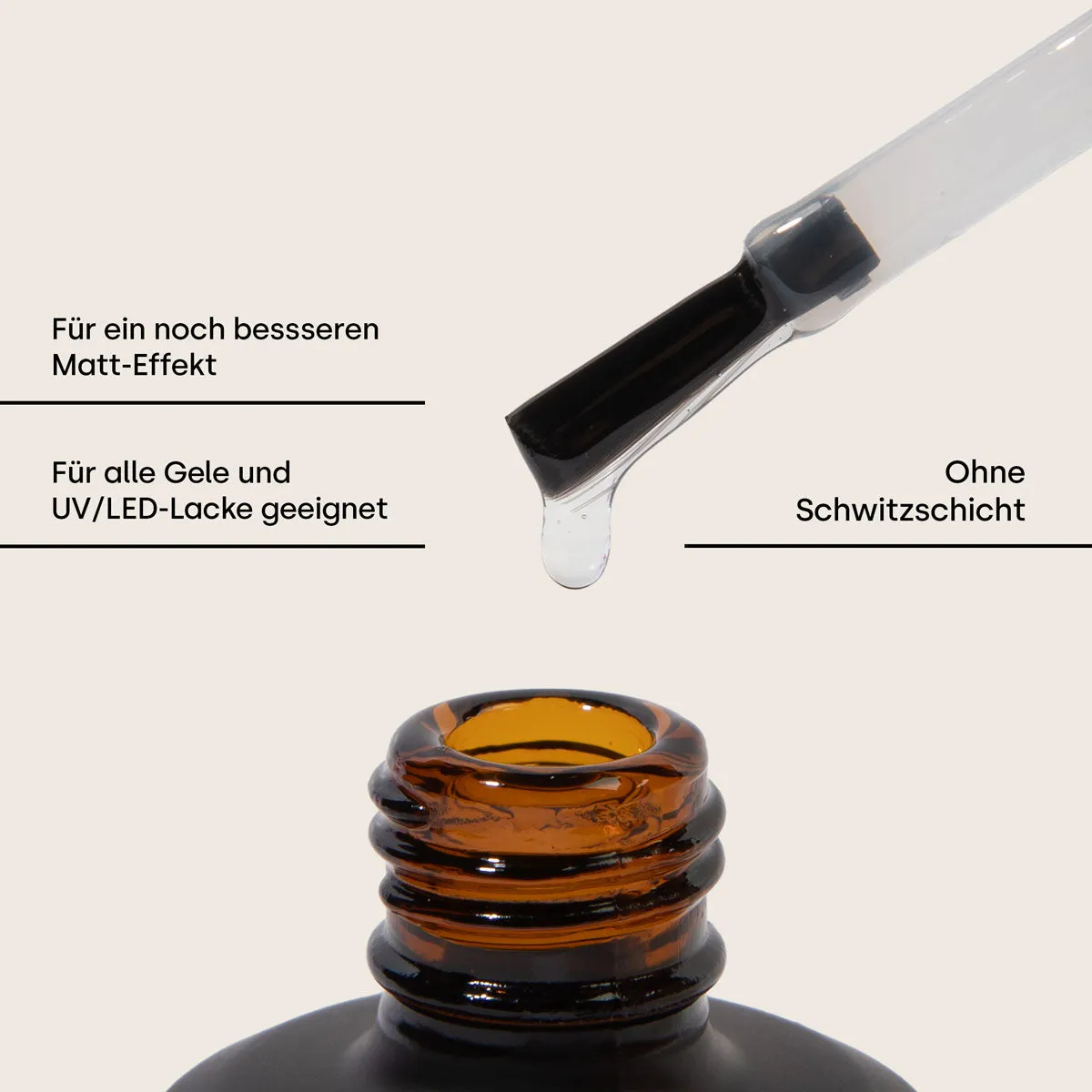 Emmi-Nail Sealing Velvet Matt forseglingsgel 11 ml vegansk