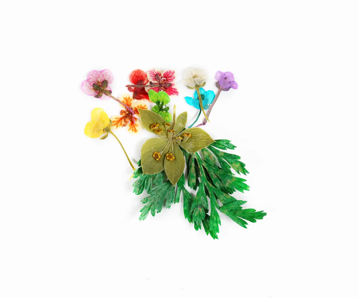 Emmi-Nail Dry Flowers 4 tørrede blomster romantisk